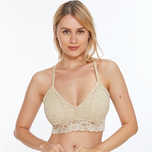 Floral Lace Bra